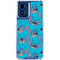 Disney Lilo and Stitch Face Expression Pattern Moto G 5G (2024) Clear Case